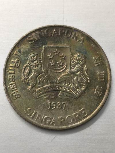 Krab外币市集Vol.12 新加坡1987年20分