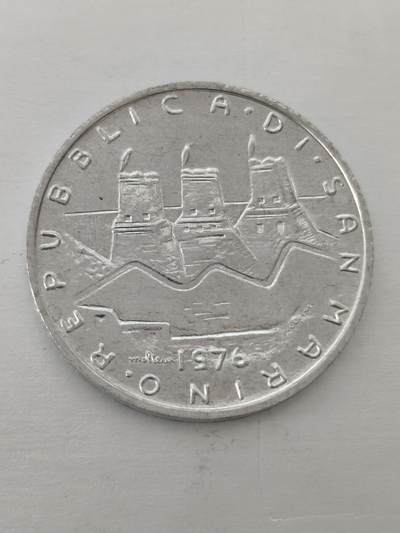 Krab外币市集Vol.12 圣马力诺1976年5里拉FAO纪念币