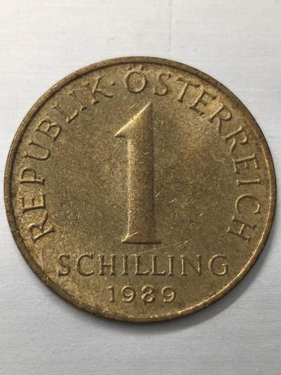 Krab外币市集Vol.12 奥地利1989年1先令