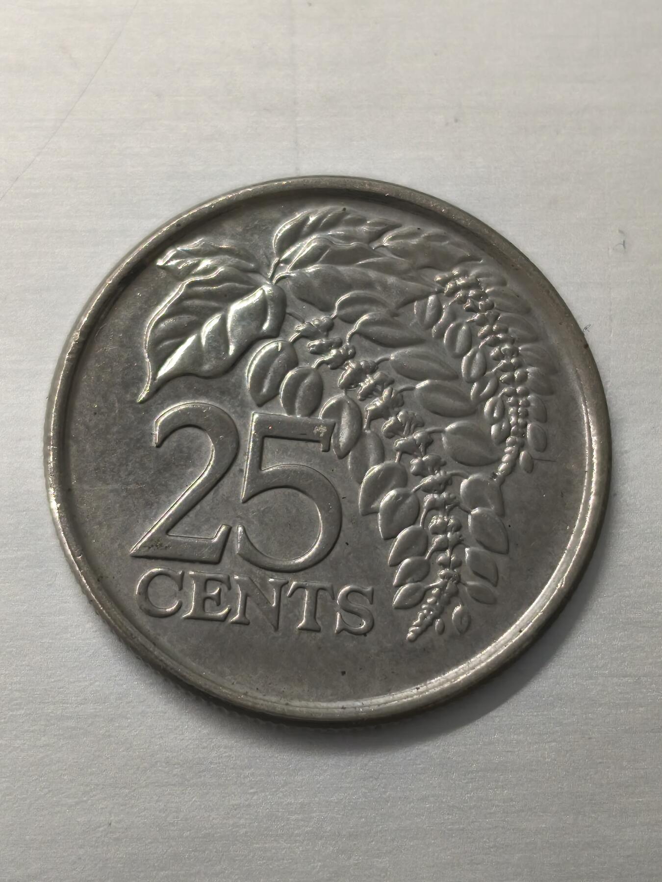 Krab外币市集Vol.12 特立尼达和多巴哥2017年25分