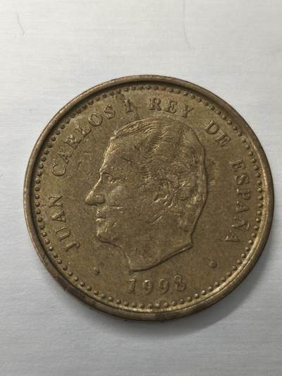 Krab外币市集Vol.12 西班牙199年100比塞塔-纪念币