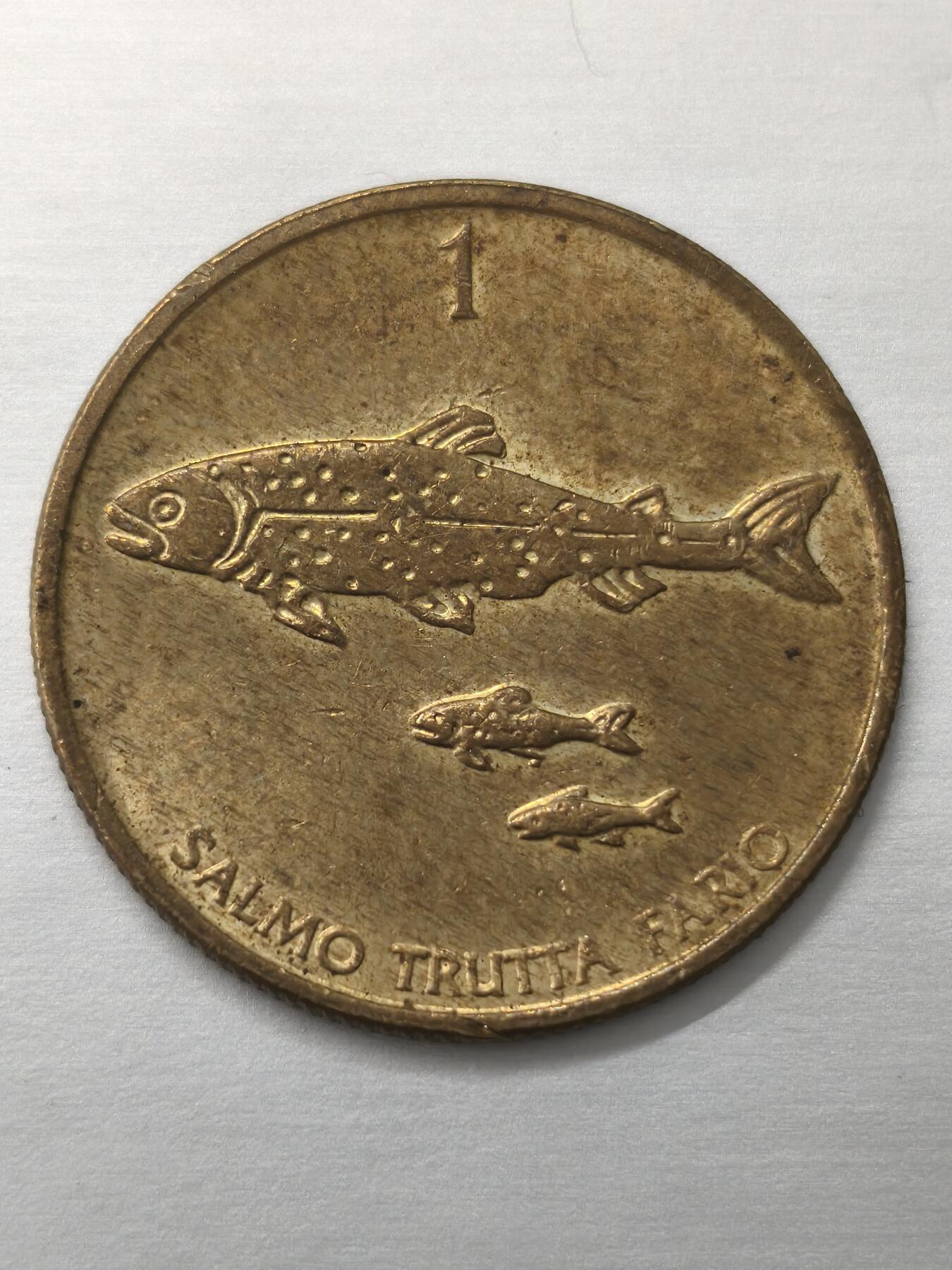 Krab外币市集Vol.12 斯洛文尼亚1991年1托拉