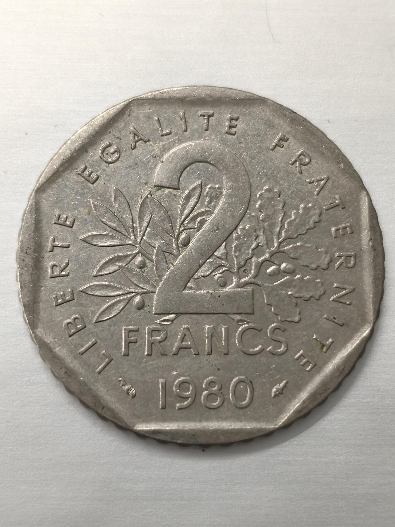 Krab外币市集Vol.12 法国198年2法郎