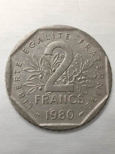 Krab外币市集Vol.12 法国198年2法郎