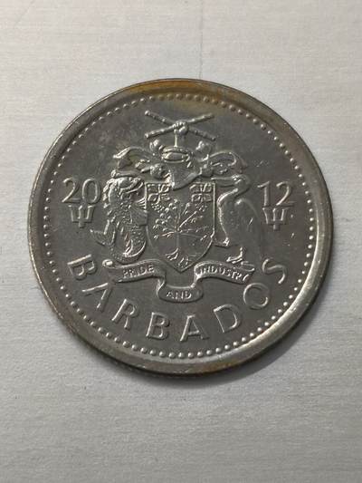 Krab外币市集Vol.12 巴巴多斯2012年10分