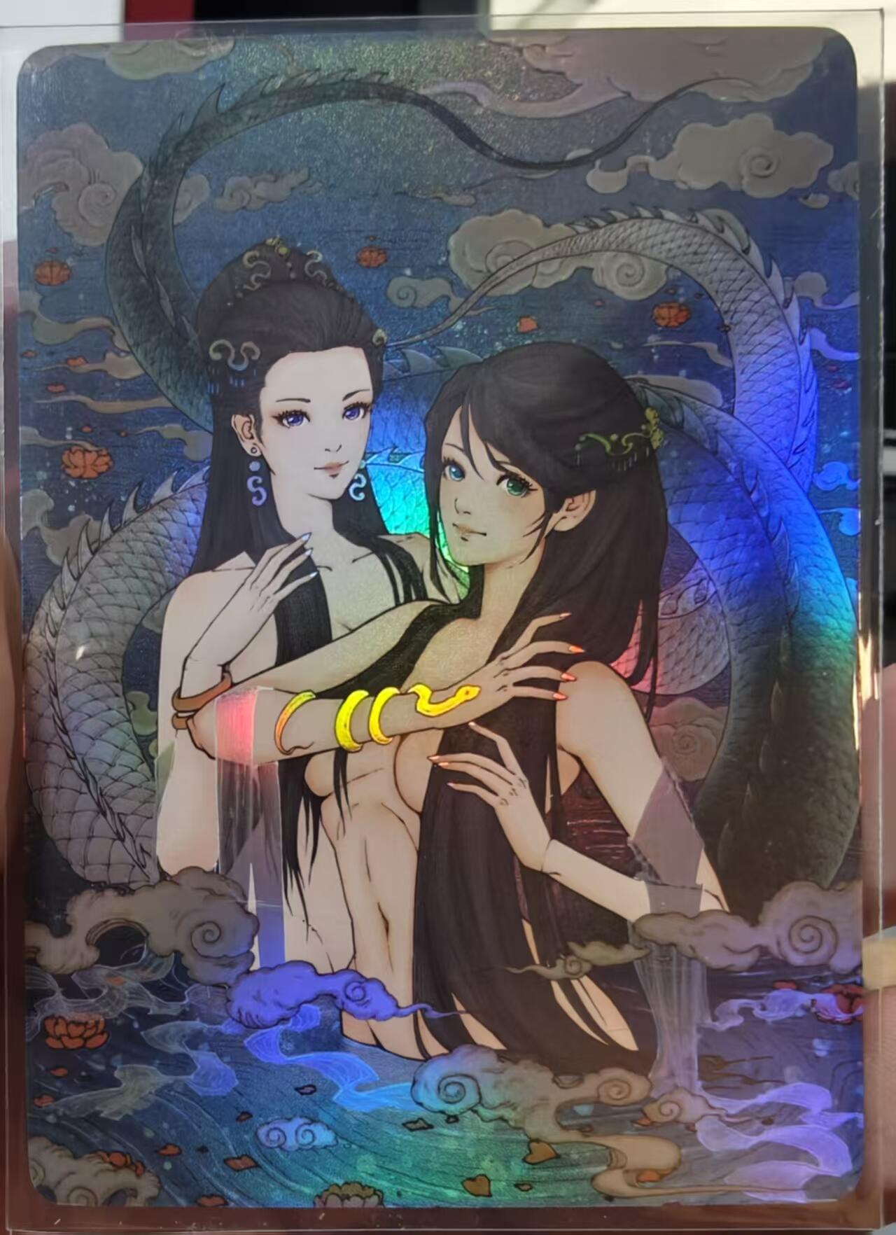夜之极第十九期 （6月8日周日晚10点截拍，欢迎竞拍） 小花瓣&灵蜕仙韵  青蛇白蛇  彩闪工艺