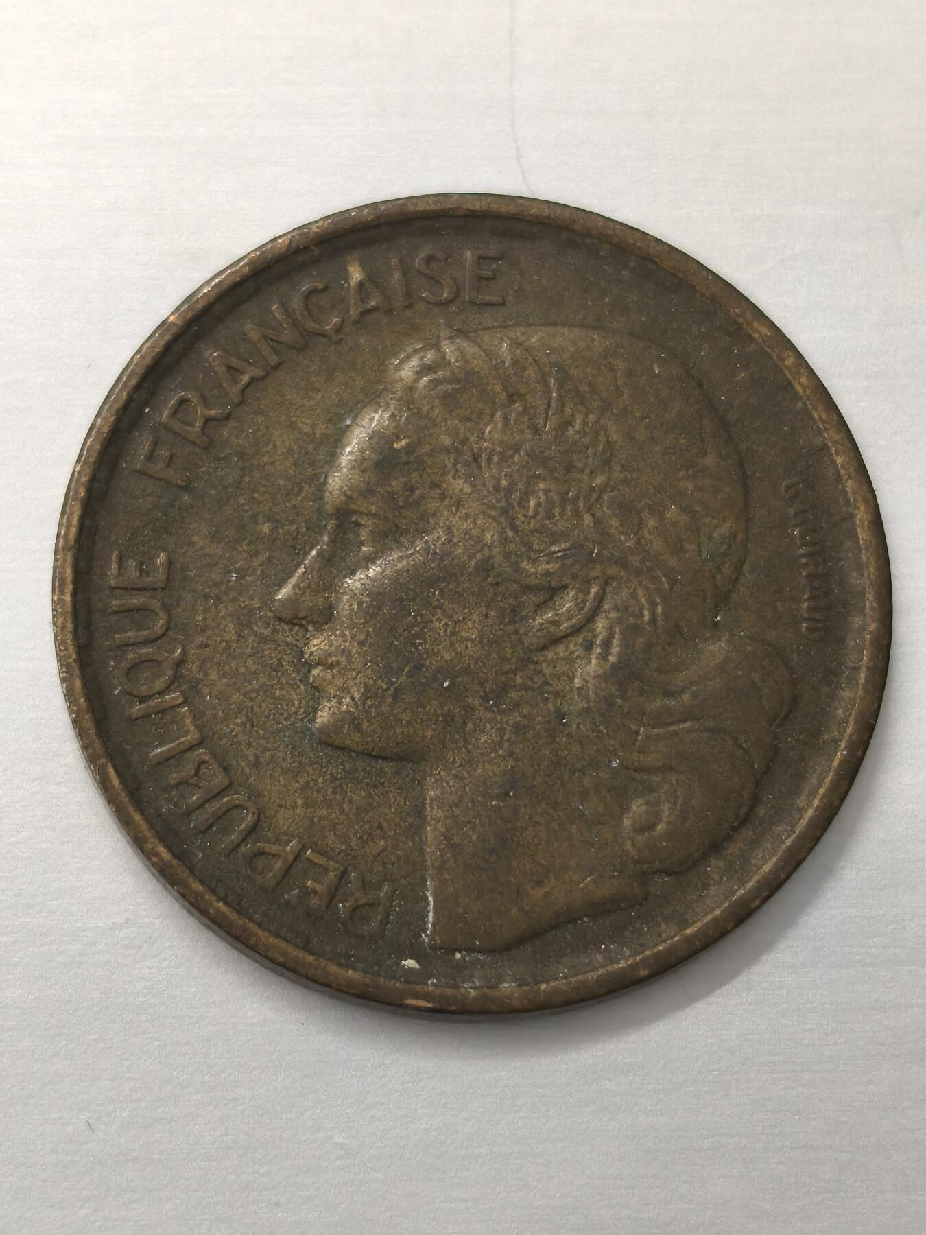 Krab外币市集Vol.12 法国1952年10法郎