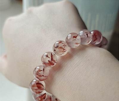 精品天然南红专场｜支持全国鉴定 天然极品冰飘南红玛瑙手串