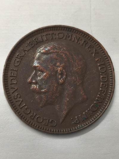 Krab外币市集Vol.12 英国1933年1法新