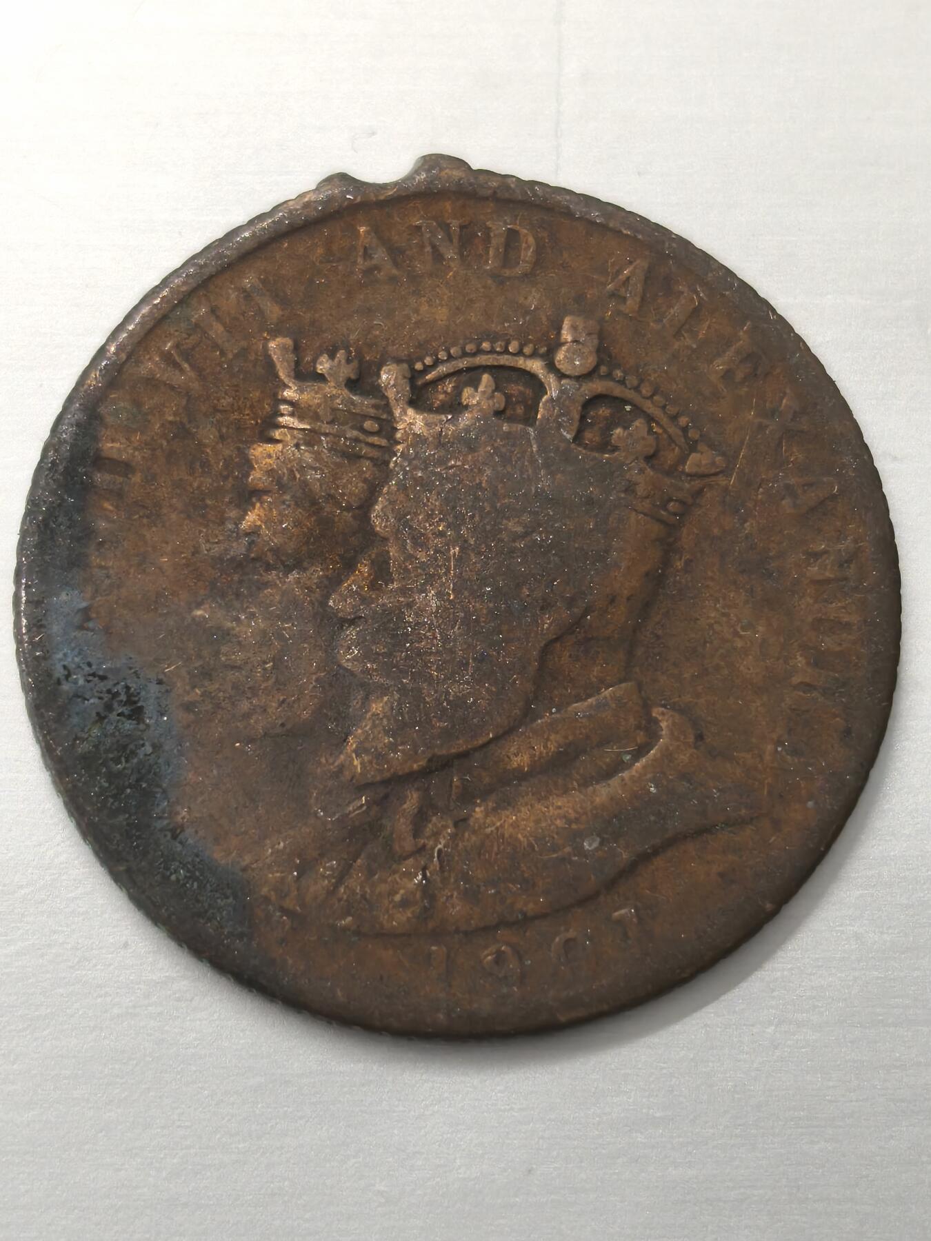 Krab外币市集Vol.12 1901年维多利亚/爱德华七世铜章