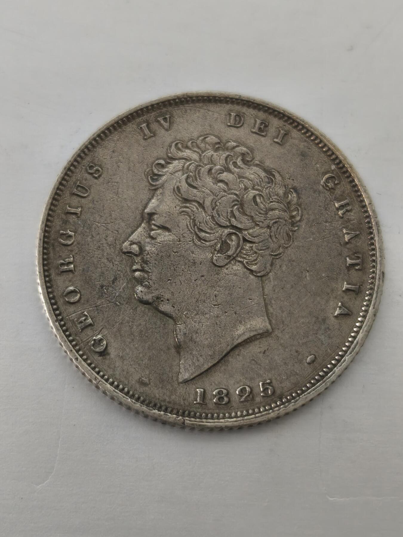 Krab外币市集Vol.12 英国乔治四世1925年1先令银币