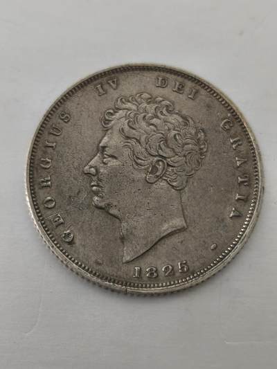 Krab外币市集Vol.12 英国乔治四世1925年1先令银币