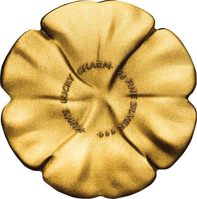 CSIS-GREAT评级精品钱币拍卖第三百零二期 新加坡 母亲 四叶草 异形 镀金银章 CSIS 初打满分