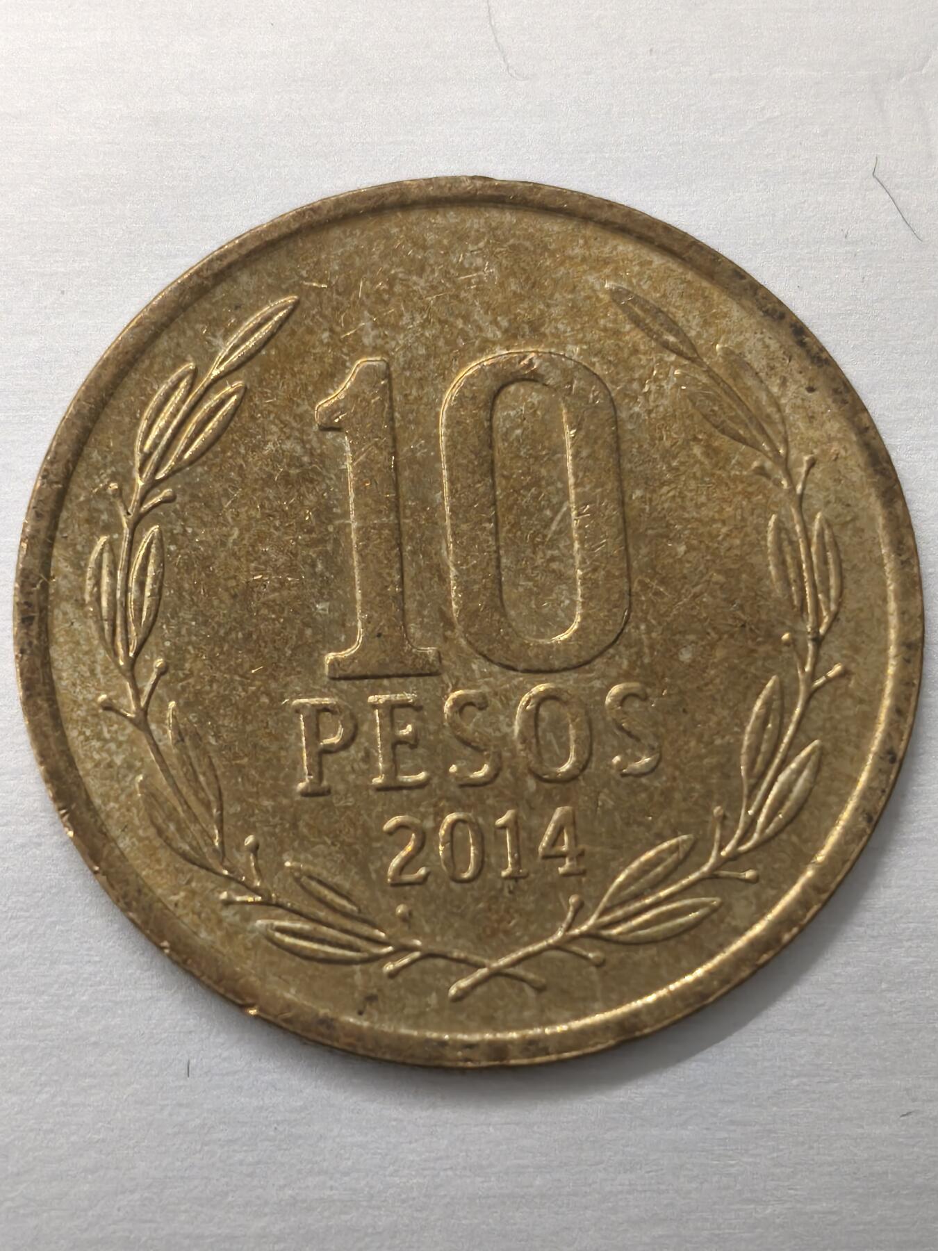 Krab外币市集Vol.12 智利2014年10比索