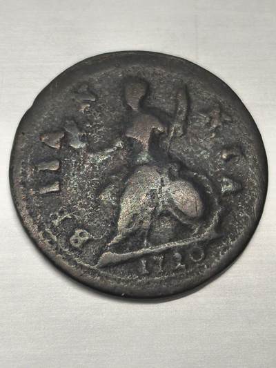 Krab外币市集Vol.12 英国乔治一世1720年1法新