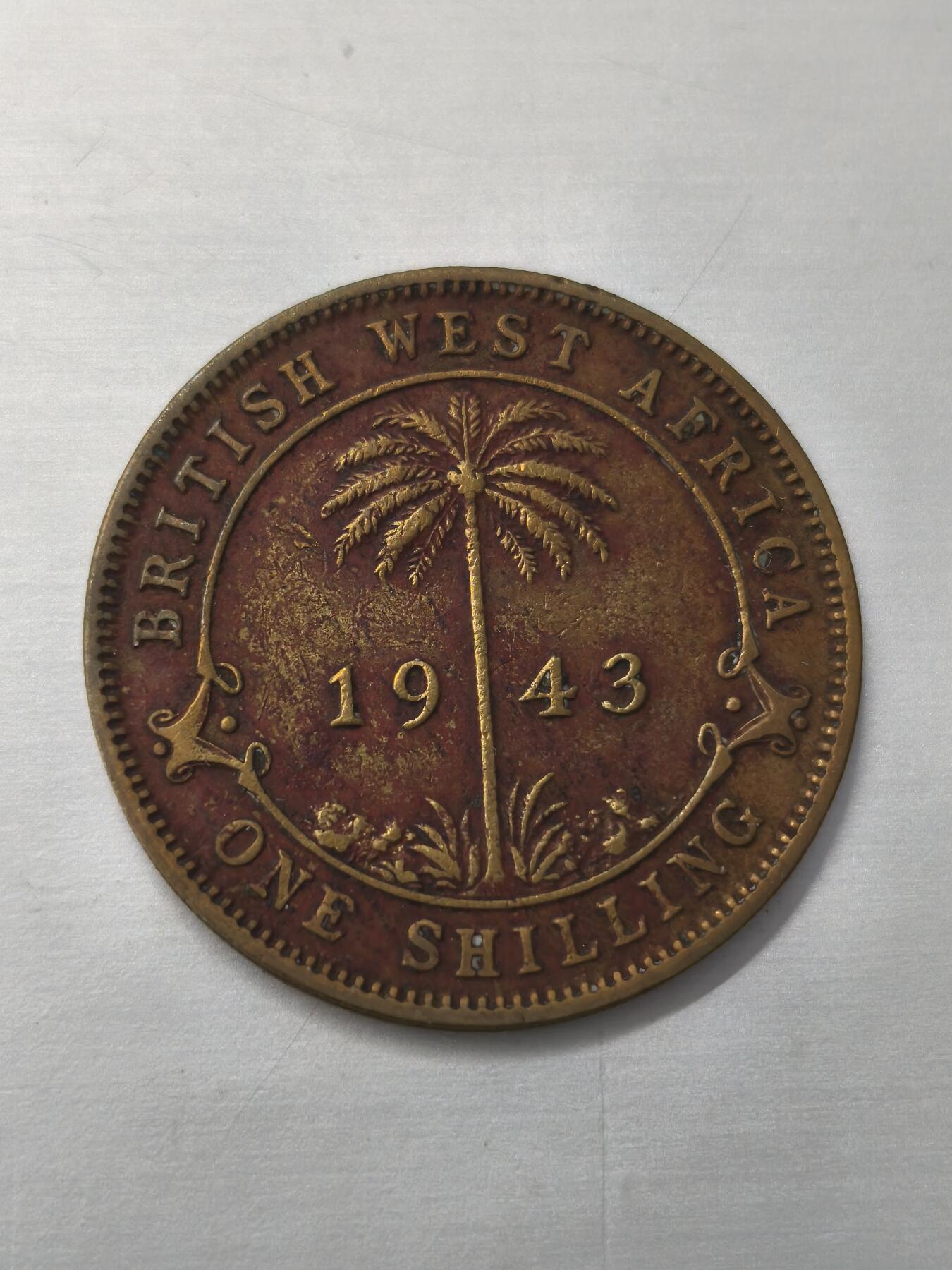 Krab外币市集Vol.12 英属南非1943年1先令