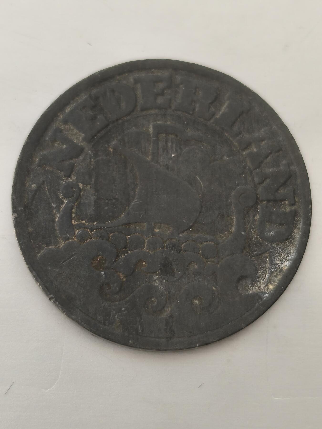 Krab外币市集Vol.12 德占荷兰1942年25分