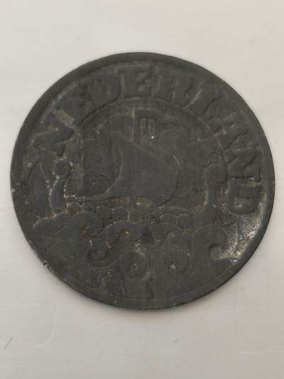 Krab外币市集Vol.12 德占荷兰1942年25分