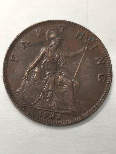 Krab外币市集Vol.12 英国1933年1法新