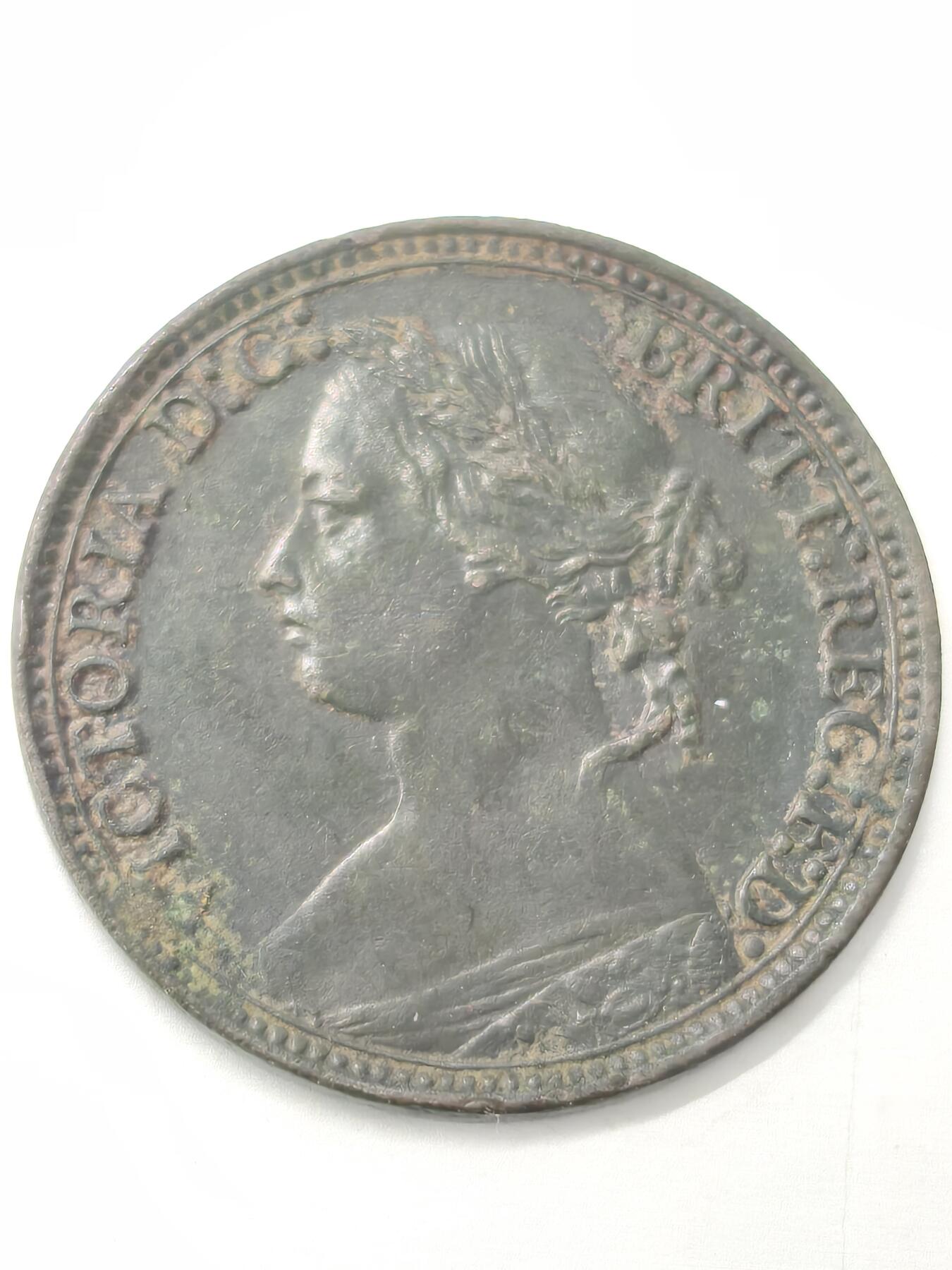 Krab外币市集Vol.12 英国维多利亚1879年1法新