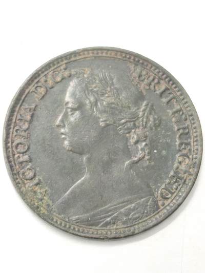 Krab外币市集Vol.12 英国维多利亚1879年1法新