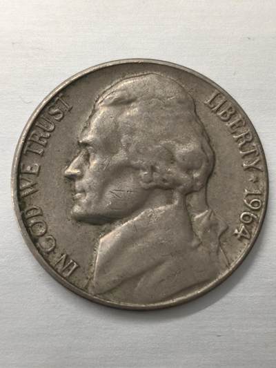 Krab外币市集Vol.12 美国1964年5美分