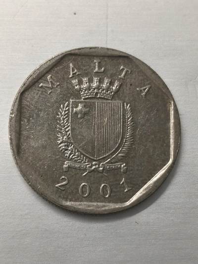 Krab外币市集Vol.12 马耳他2001年5分
