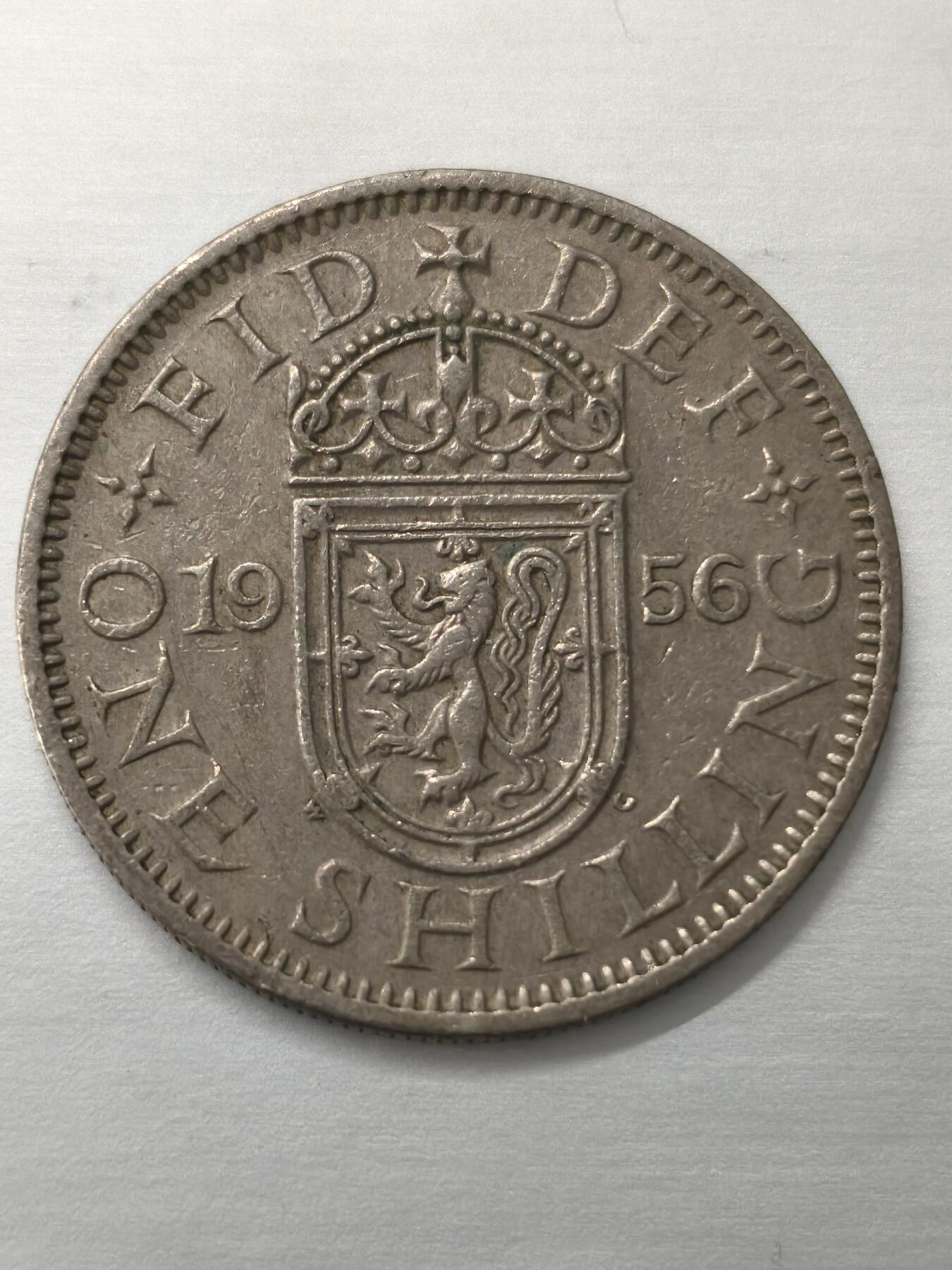 Krab外币市集Vol.12 英国1956年1先令