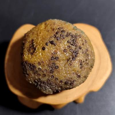 【首场科普放漏价】古生物化石/奇石/玉石原石专场！陆小鱼的钱币仓，限时拍卖第001场 - “金桔”小精品 圆球型精致珊瑚化石 天然单体 颜色一绝 4.5亿年前奥陶纪时期海洋古生物化石标本38g