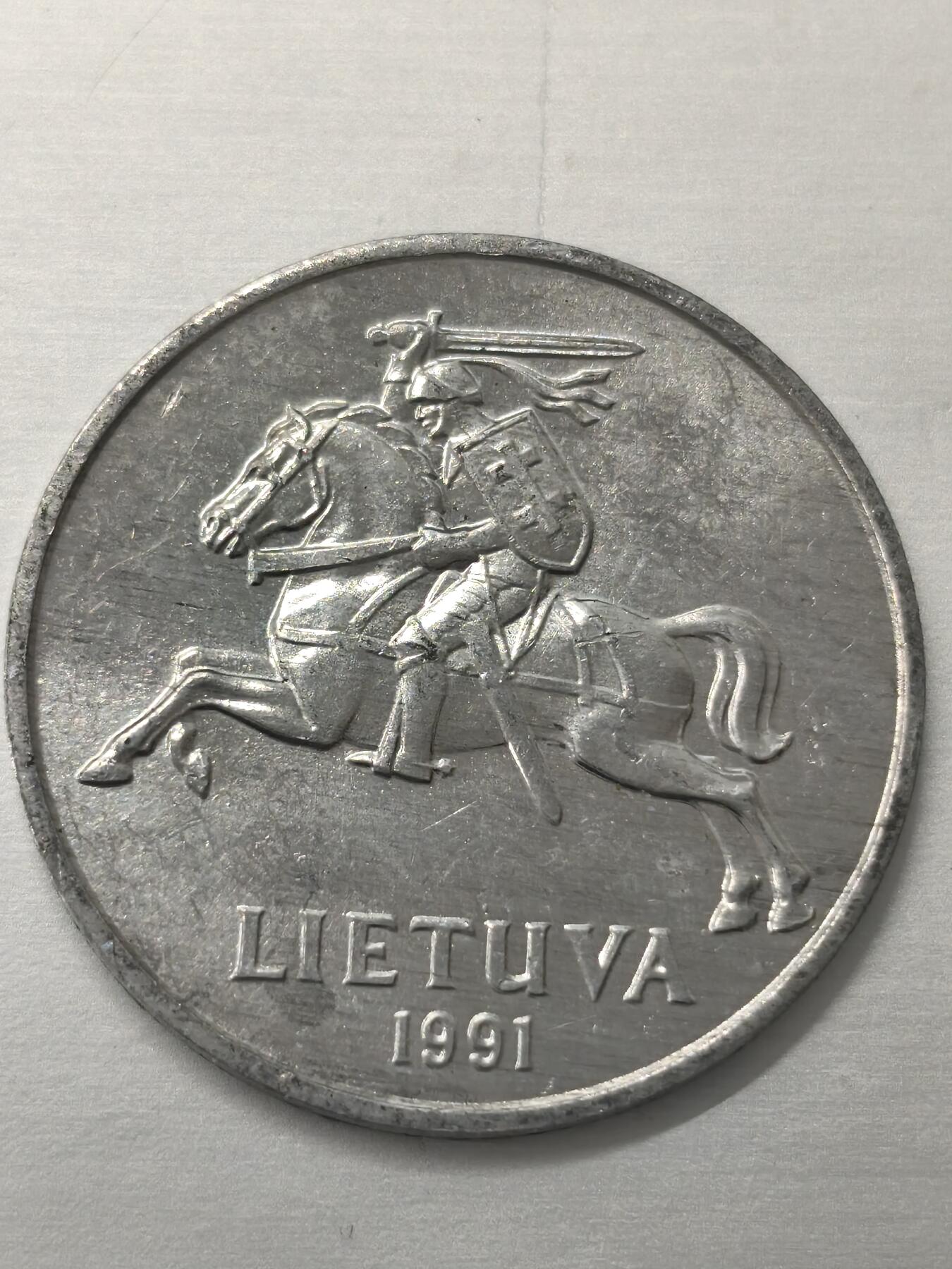 Krab外币市集Vol.12 立陶宛1991年2拉特