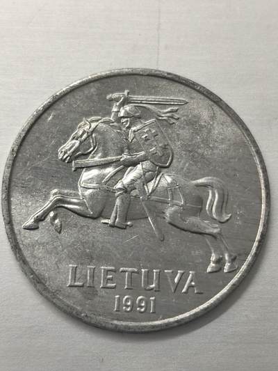 Krab外币市集Vol.12 立陶宛1991年2拉特