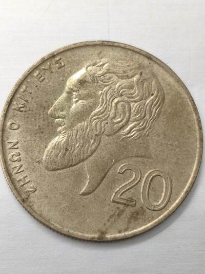 Krab外币市集Vol.12 塞浦路斯2001年20分