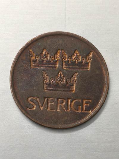 Krab外币市集Vol.12 瑞典1973年5欧尔