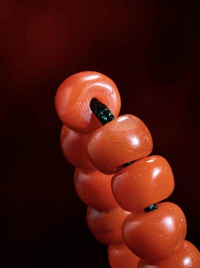 精品天然南红专场｜支持全国鉴定 天然原矿保山南红柿子红老型108念珠