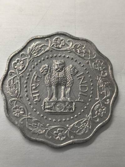 Krab外币市集Vol.12 印度1971年10派沙-UNC