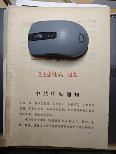【20250614】三联收藏拍场 第17期——精品收藏全场0起 - 「洪藏」原wg小组组长陈的批判资料，关于71庐山问题，还是江西革委会翻印版，非常适合收藏，撅秘级包老包真