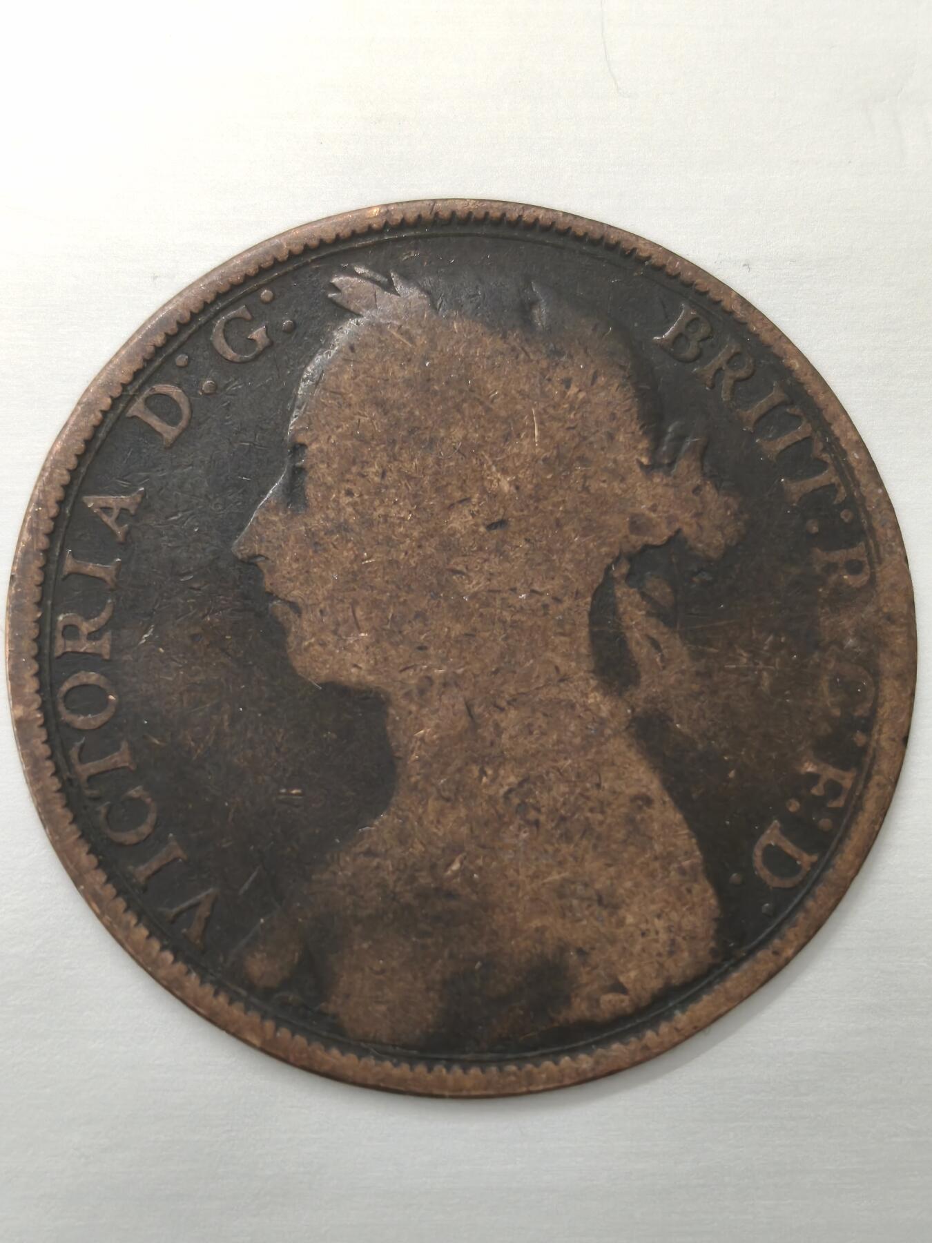 Krab外币市集Vol.12 英国1891年1便士