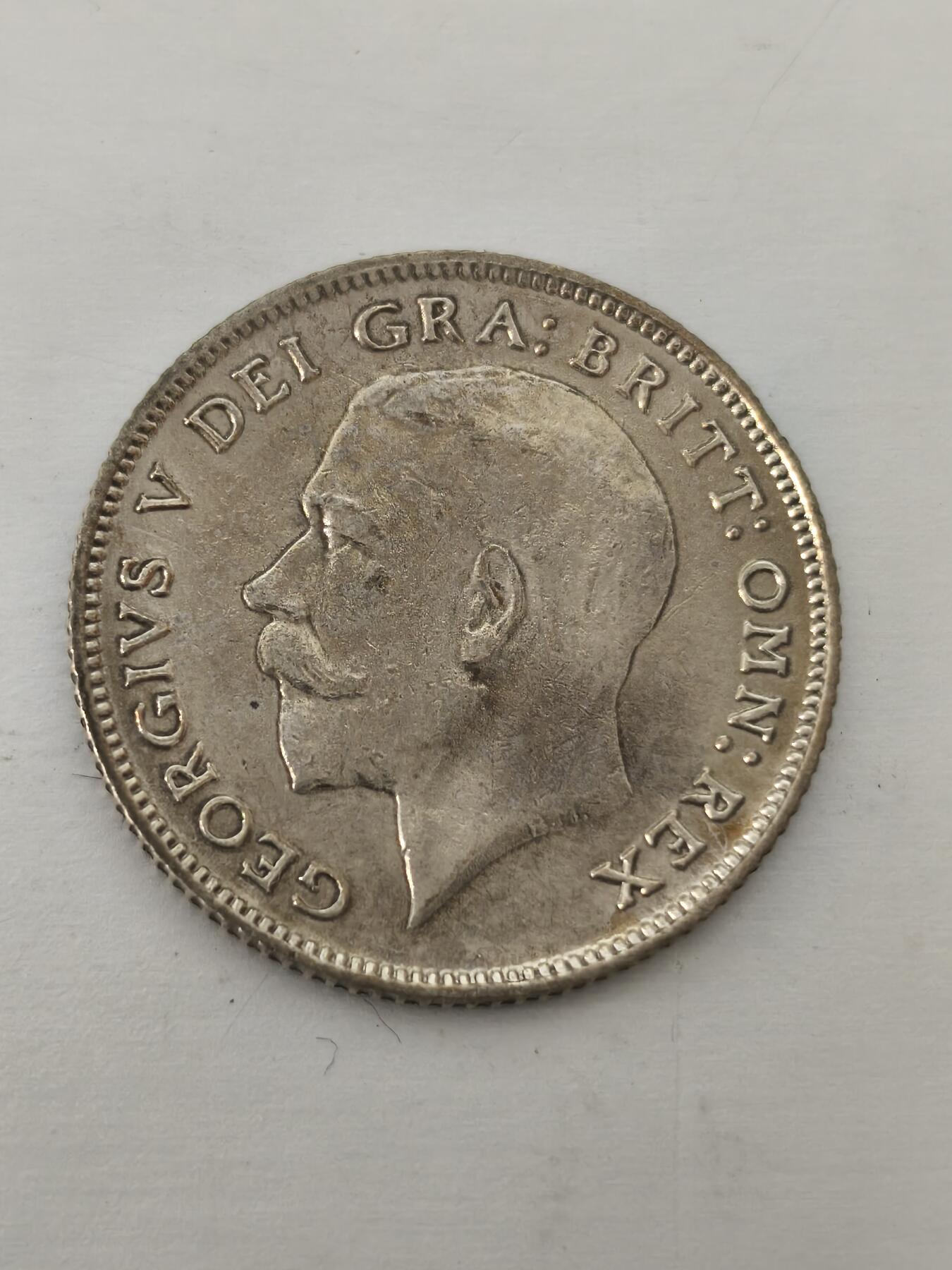 Krab外币市集Vol.12 英国1924年6便士银币