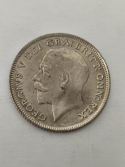 Krab外币市集Vol.12 英国1924年6便士银币