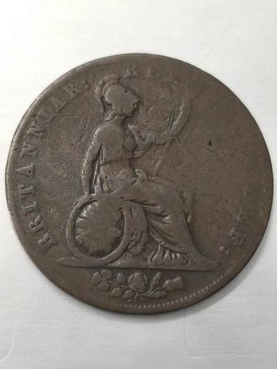 Krab外币市集Vol.12 英国乔治四世1827年1/2便士