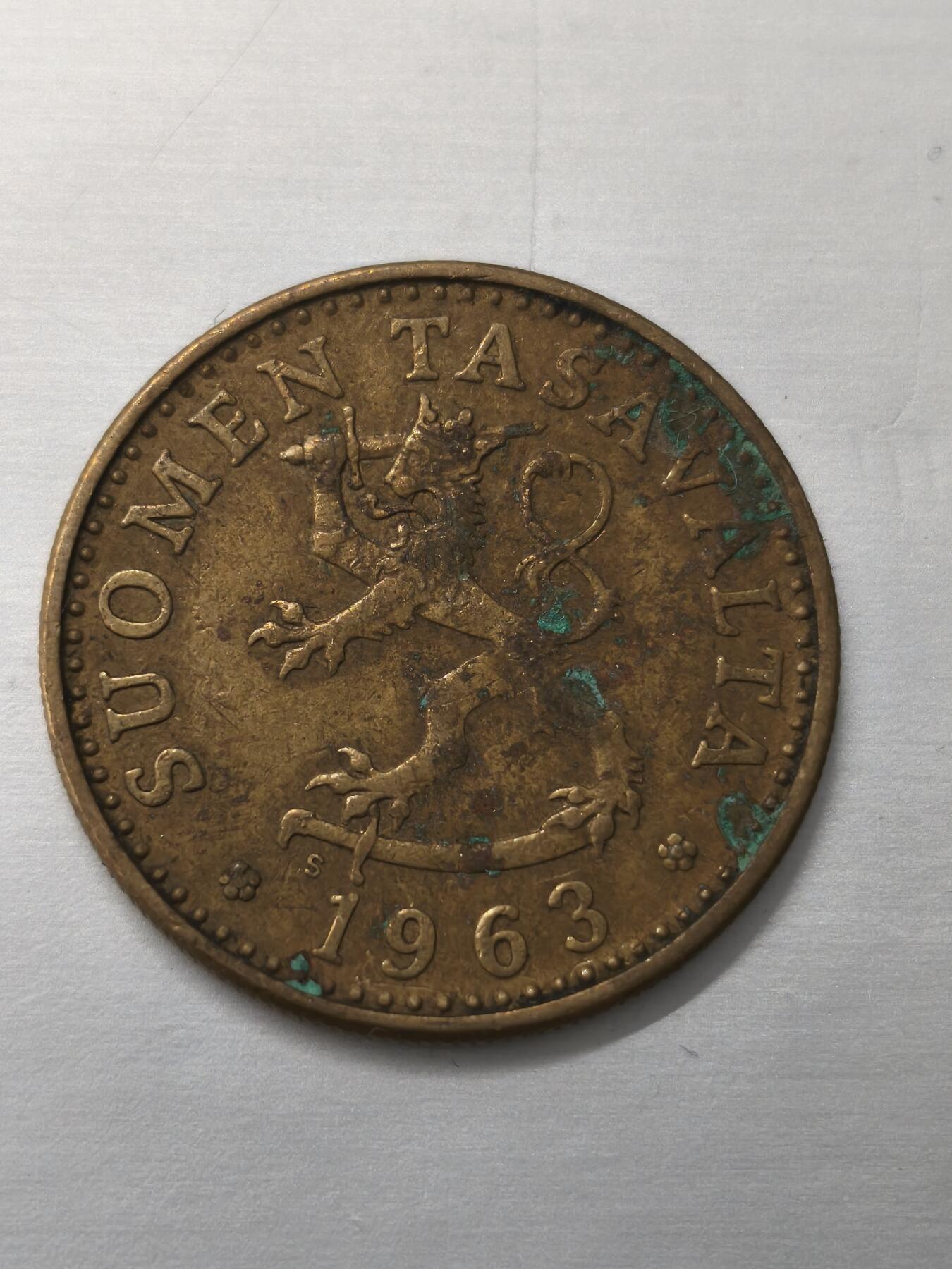 Krab外币市集Vol.12 芬兰1963年20芬妮