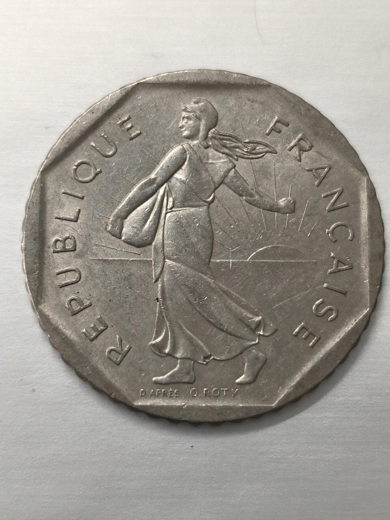 Krab外币市集Vol.12 法国198年2法郎