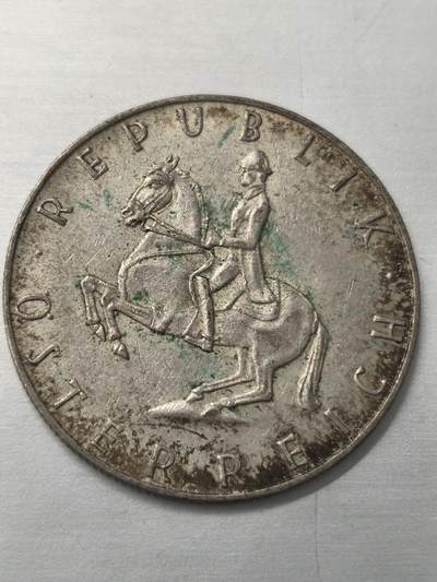 Krab外币市集Vol.12 奥地利1961年5先令银币