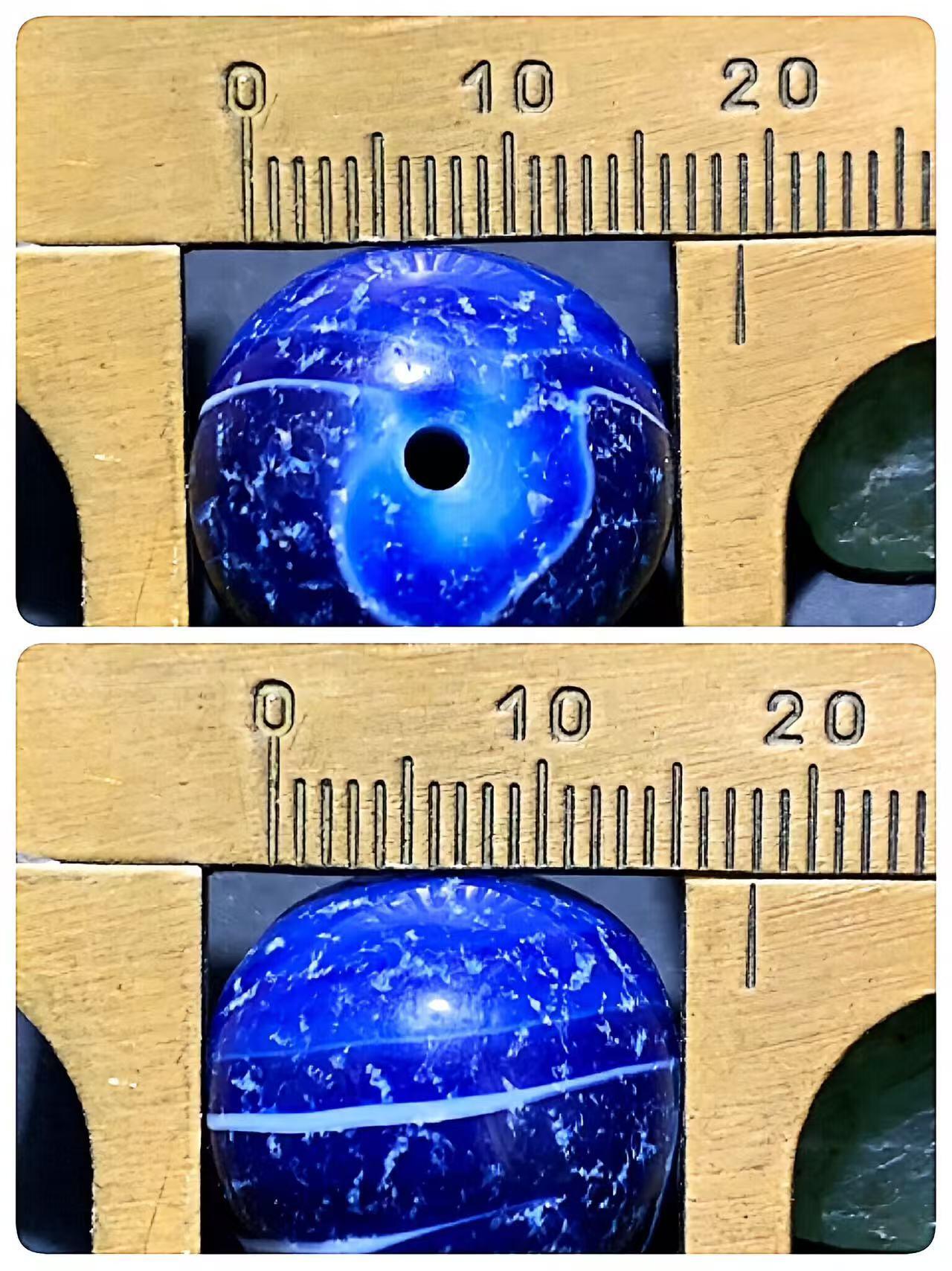 精美高玉化风化纹玛瑙随形珠一颗，。