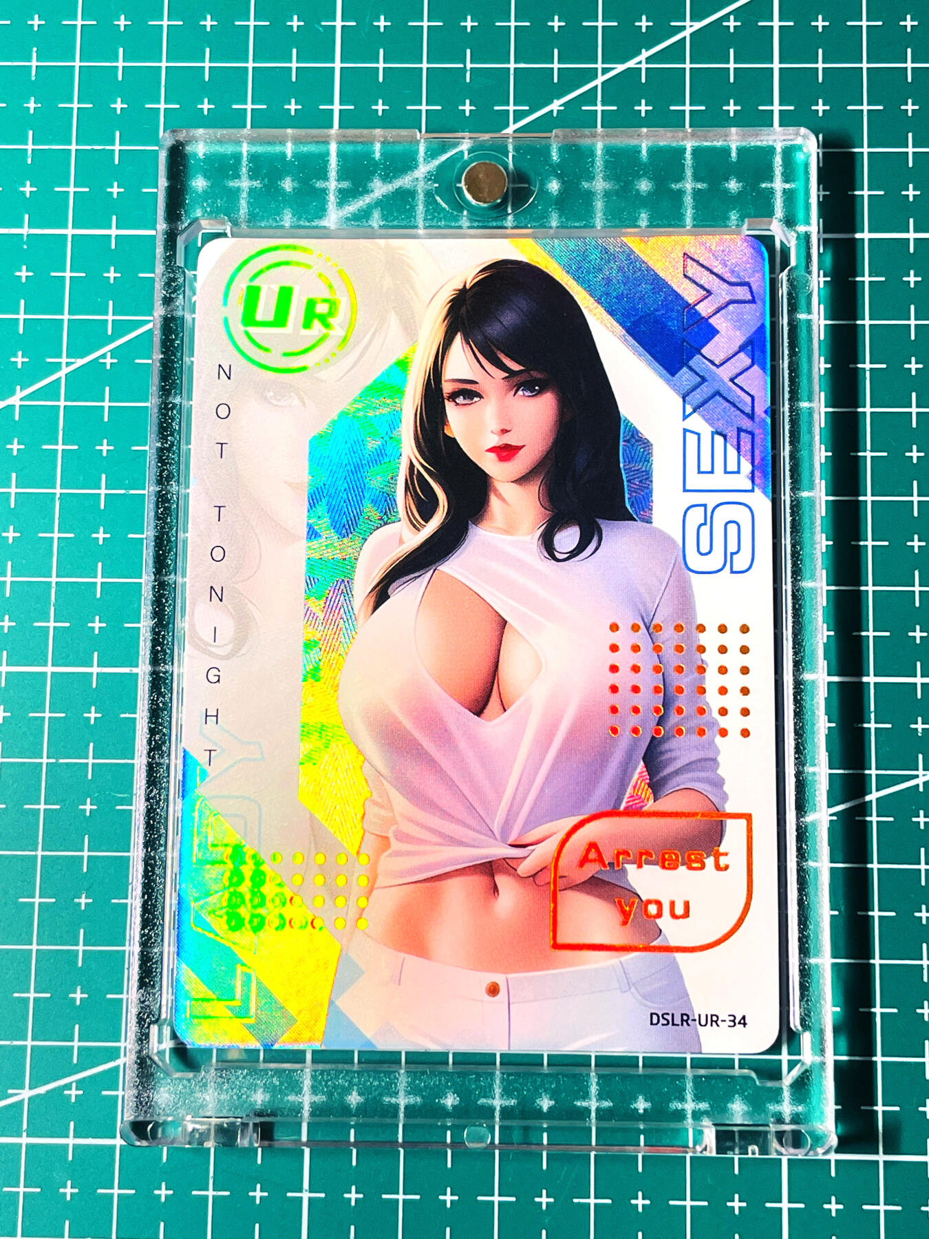 显眼宝18期 美人如玉剑如虹 【带卡砖 仅此一拍 错过即无 我的女友们】 SEXY LADY  卡位UR 34号