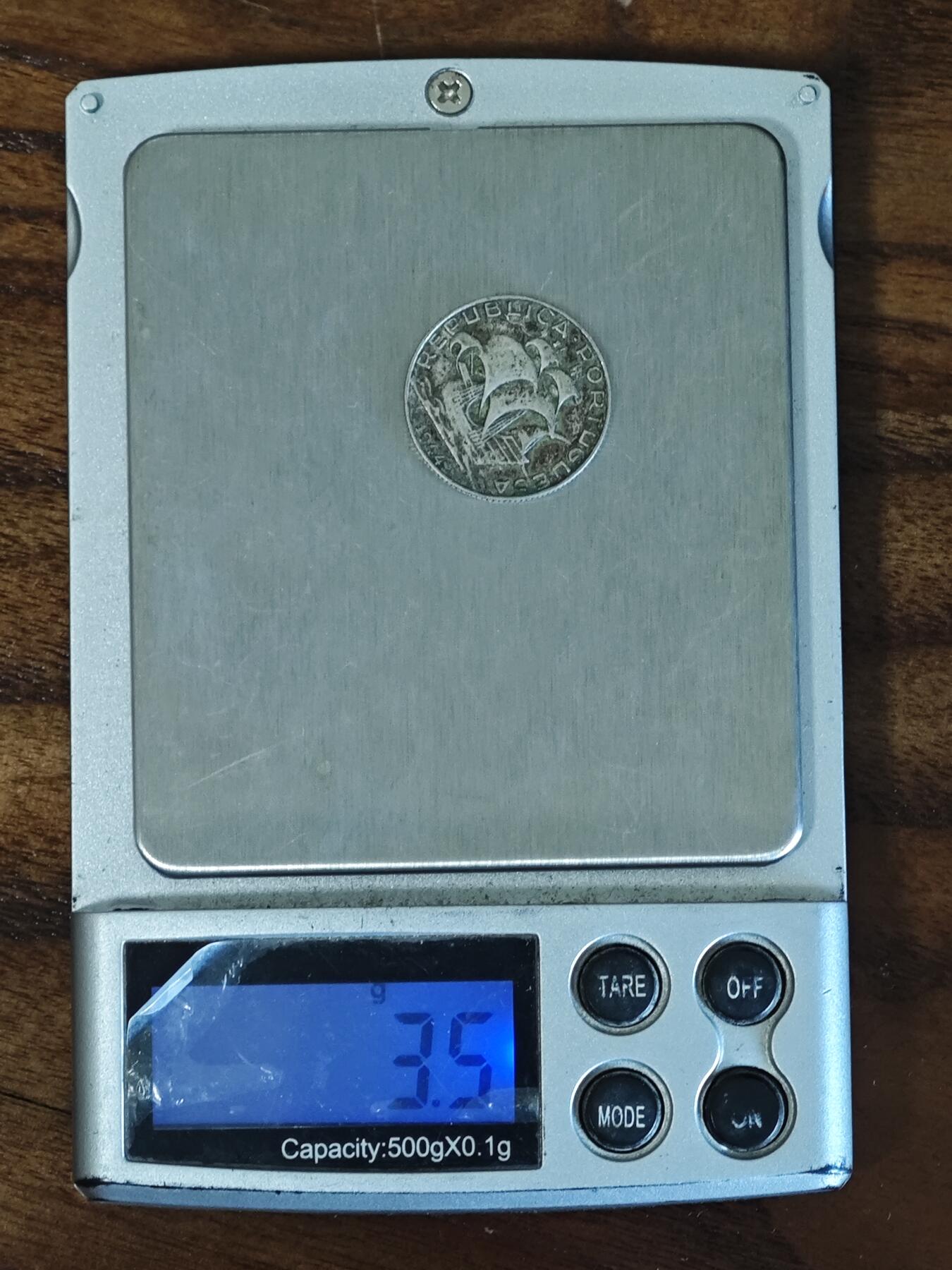 老张0元起拍·钱币徽章纸品杂项拍卖专场3(7月5日晚9点截标) 二战银币·1944年葡萄牙2.5Escudos
