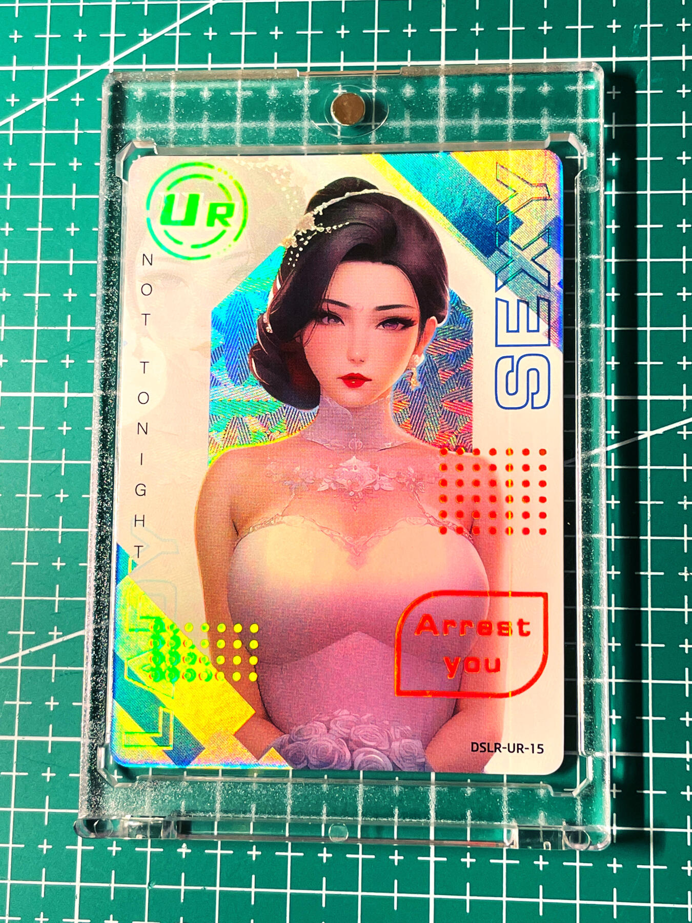 显眼宝18期 美人如玉剑如虹 【带卡砖 仅此一拍 错过即无 我的女友们】 SEXY LADY  卡位UR 15号