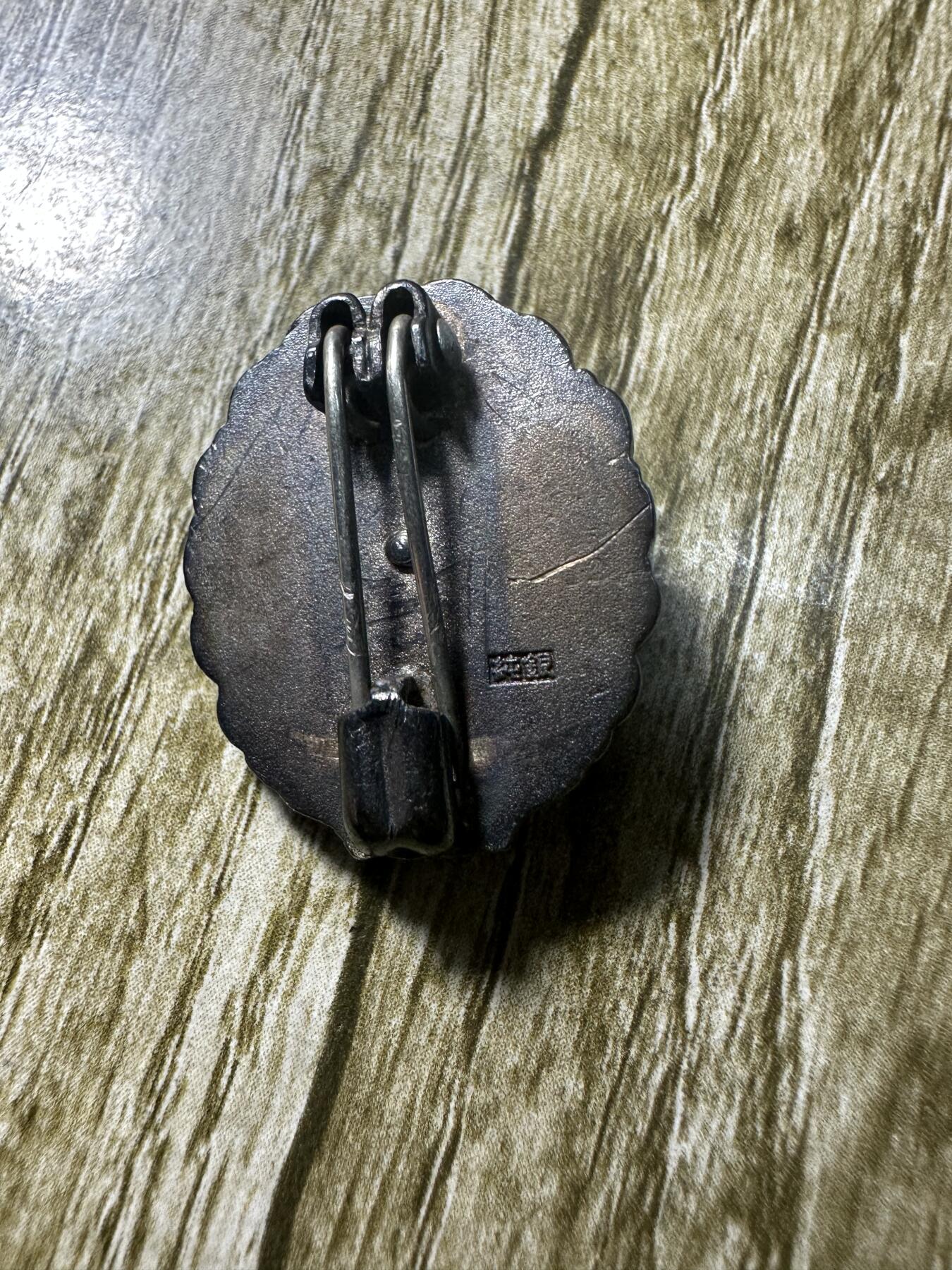 钱币，章 日本铁道章，纯银，11g