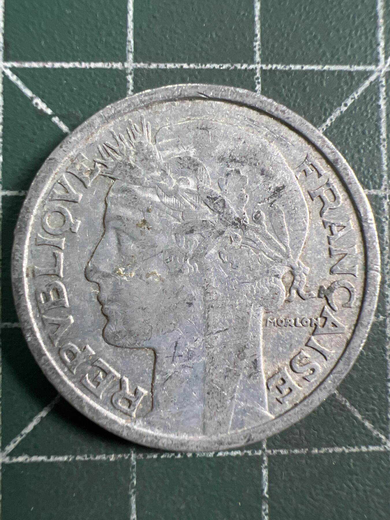 第916期  硬币专场 （无押金，捡漏，全场50包邮，偏远地区除外，接收代拍业务，本店十天发一次货） 法国 2 法郎