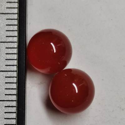 藏珍品阁专场68期 - 玛瑙珠2个